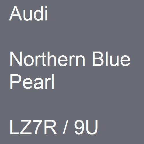 Audi, Northern Blue Pearl, LZ7R / 9U.